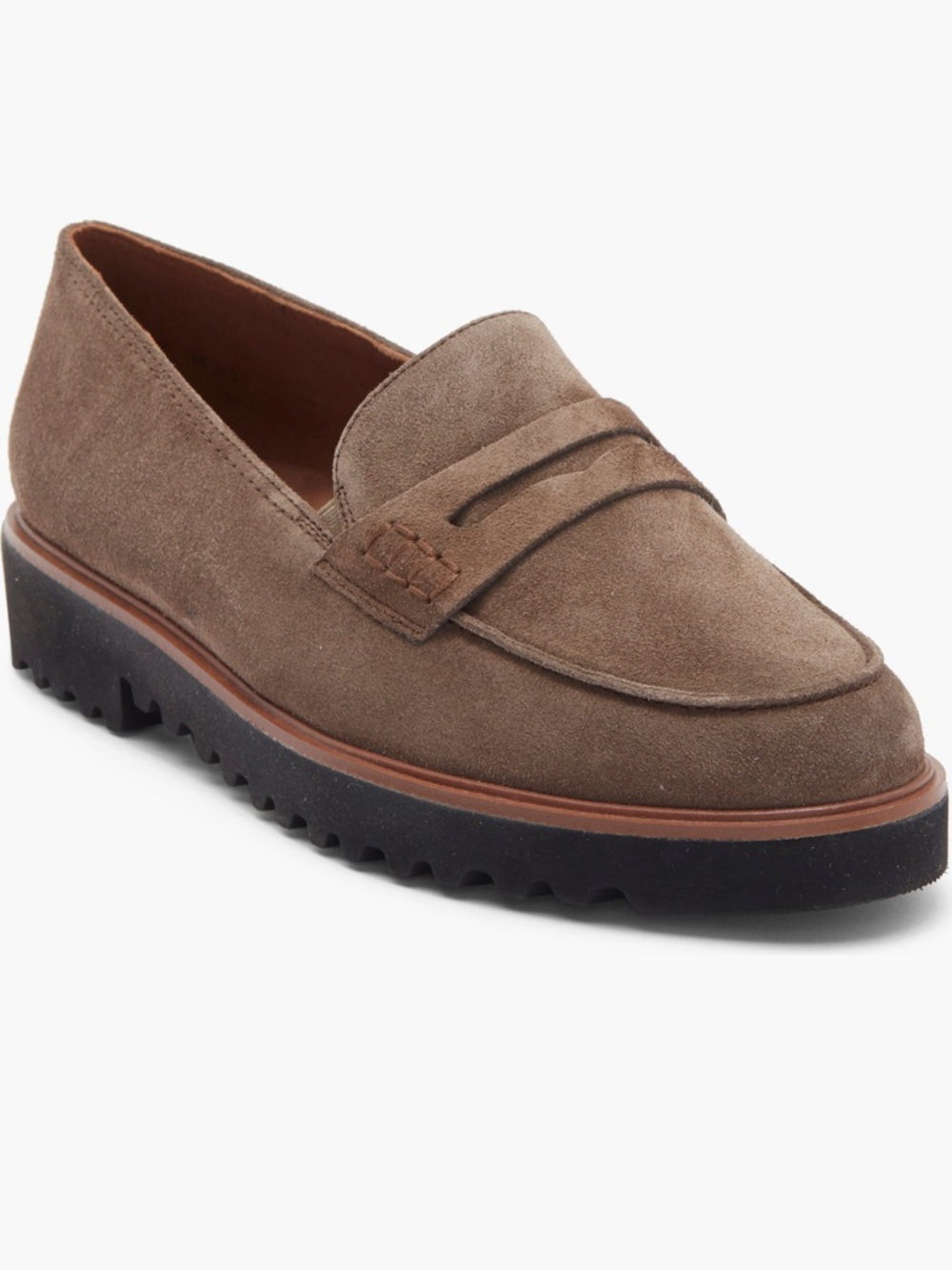 NEW Paul Green Carmel Loafer in Earth Soft Suede